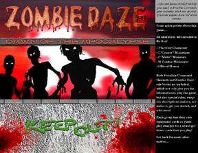 Zombie Daze - Frontline Games